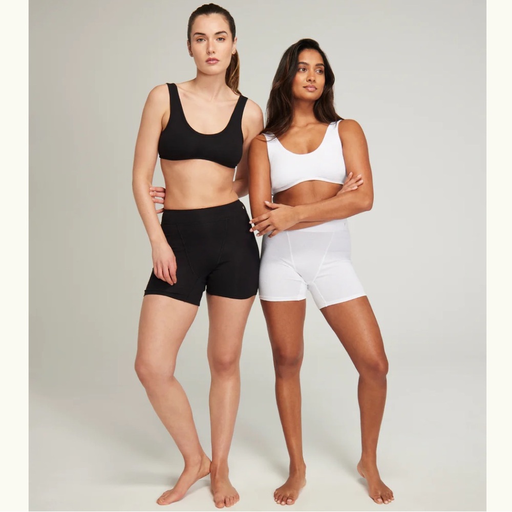 Nudea Cotton Black and White Boxer Set